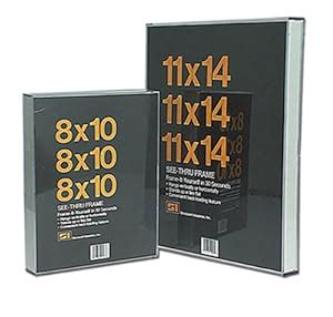 Amazon.com: Clear Acrylic Box Frames